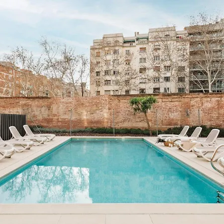 Aliga - 3 Bedroom And Pool In Les Corts Apartment Barcelona